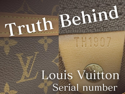Louis Vuittonの誇りと戦い…製造番号（シリアル）の秘密迫る