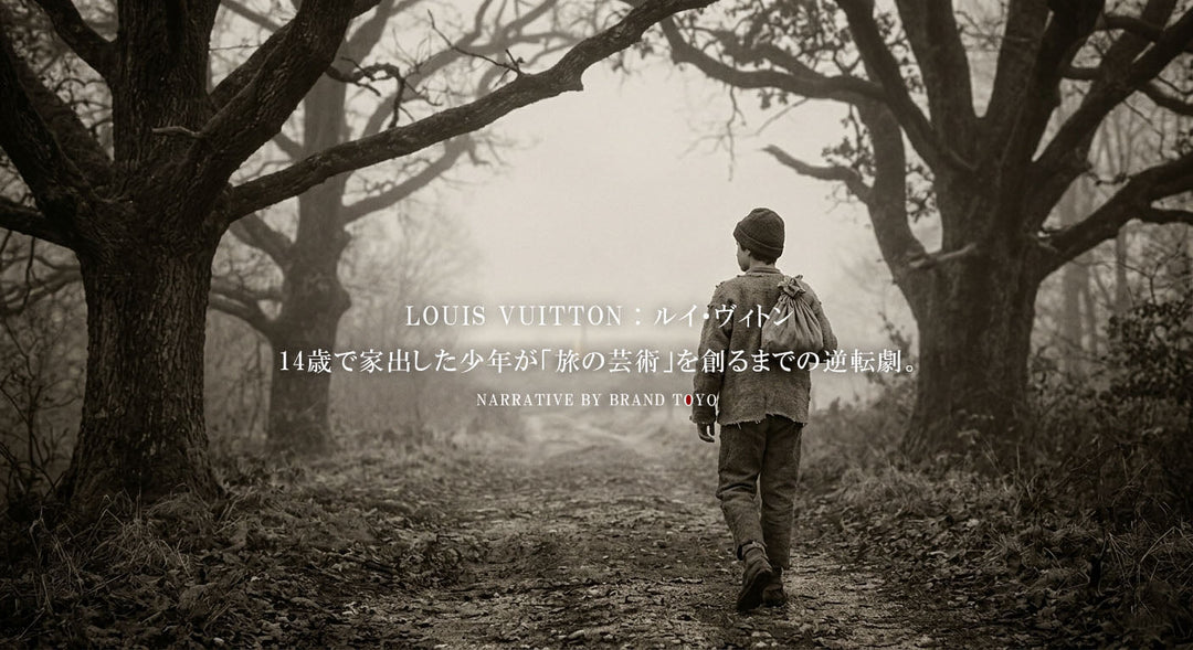 Louis Vuitton：ルイ・ヴィトン 14歳で家出した少年が「旅の芸術」を創るまでの逆転劇