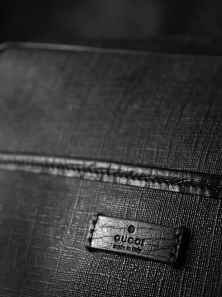 GUCCI グッチ 162907 GGスプリーム ショルダーバッグ ブラック
