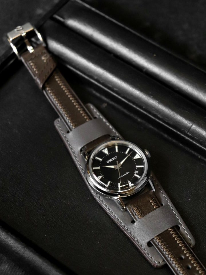 【新品同様】SEIKO セイコー プロスペックス アルピニスト SBEN001/6L35-00E0 腕時計 自動巻き レザー ブラック 腕時計