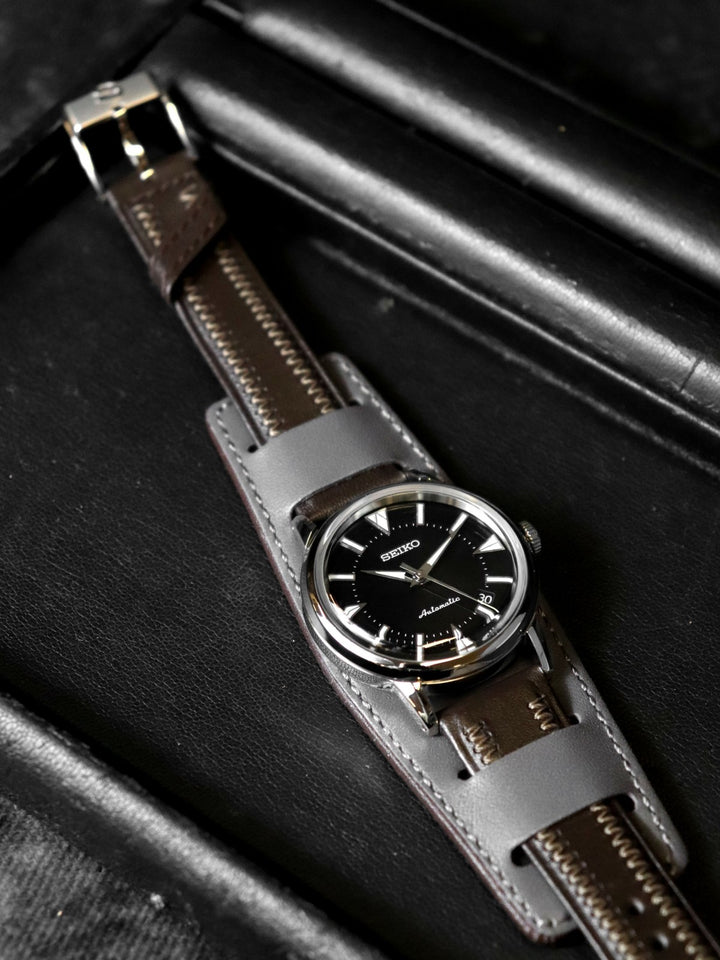 【新品同様】SEIKO セイコー プロスペックス アルピニスト SBEN001/6L35-00E0 腕時計 自動巻き レザー ブラック 腕時計