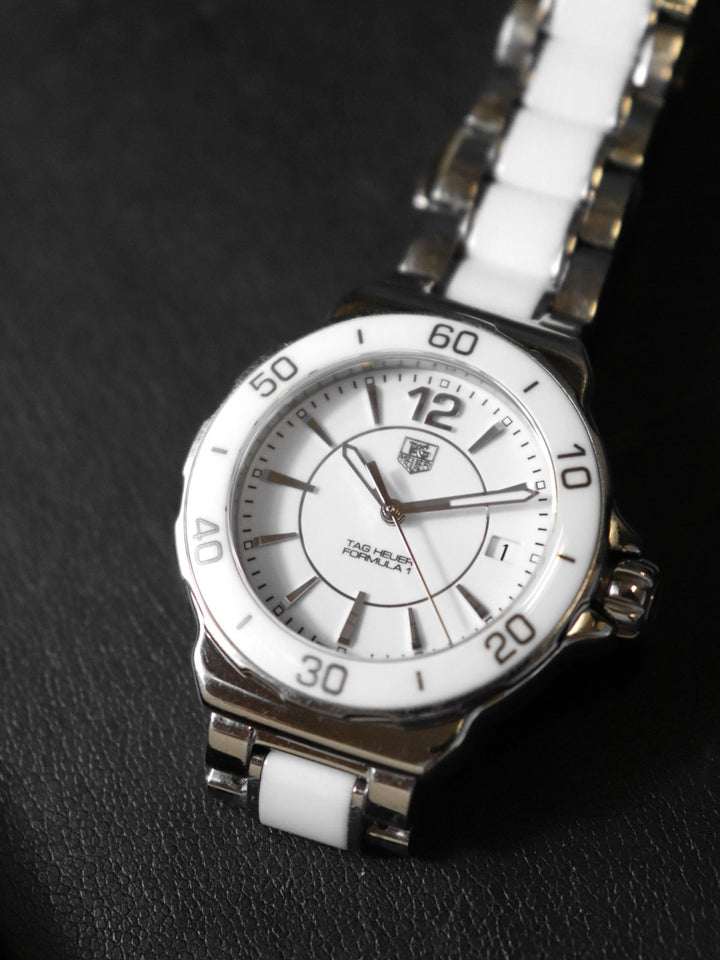 TAG HEUER タグホイヤー フォーミュラ1 WAH1211.BA0861 腕時計 QZ ホワイト