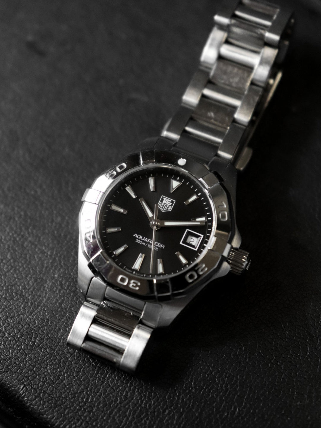 TAG HEUER タグホイヤー 腕時計 アクアレーサー WAY1410.BA0920 クォーツ SS ブラック ブランド