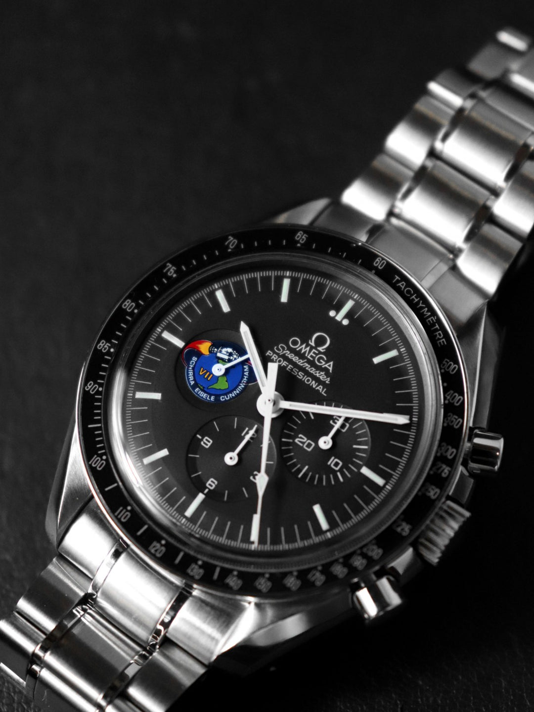 OMEGA オメガ 3597.11 スピードマスタープロフェッショナル ミッションズ アポロ7号 腕時計 手巻き ブラック メンズ