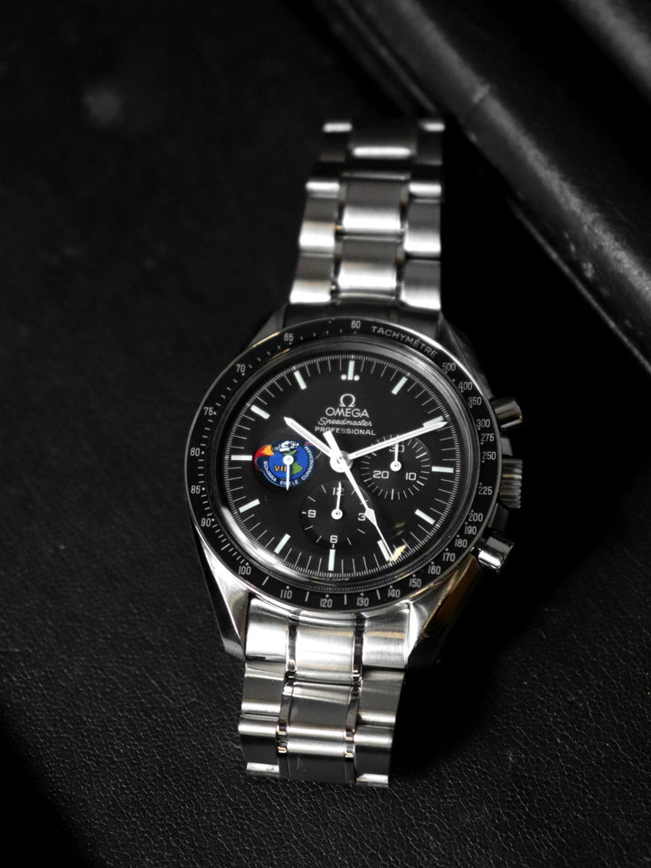 OMEGA オメガ 3597.11 スピードマスタープロフェッショナル ミッションズ アポロ7号 腕時計 手巻き ブラック メンズ