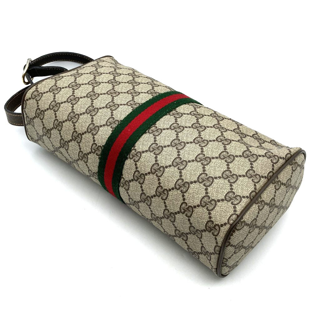 GUCCI グッチ GGスプリーム シェリー ショルダーバッグ ブラウン オールド ヴィンテージ