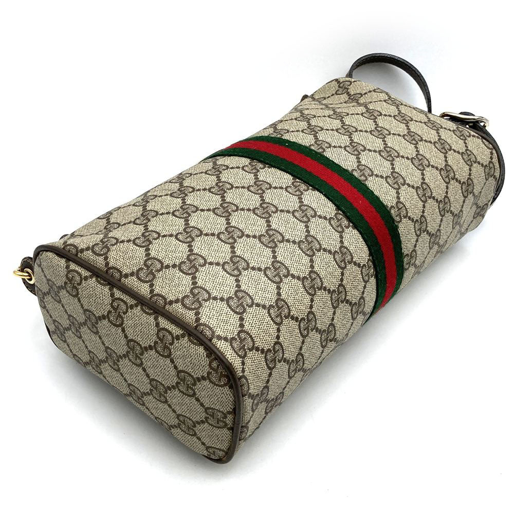 GUCCI グッチ GGスプリーム シェリー ショルダーバッグ ブラウン オールド ヴィンテージ