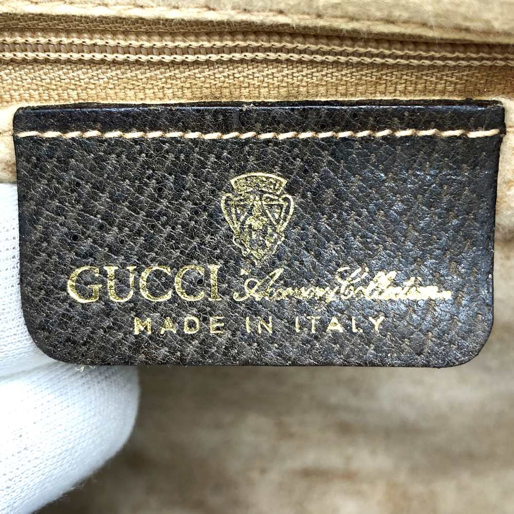 GUCCI グッチ GGスプリーム シェリー ショルダーバッグ ブラウン オールド ヴィンテージ