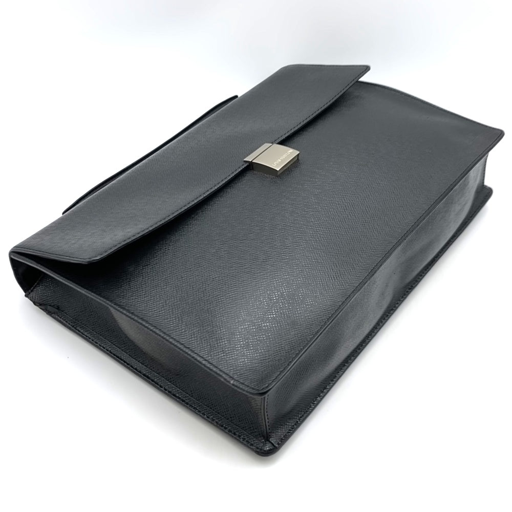 LOUIS VUITTON ルイ・ヴィトン M30772 ポルト ドキュマン アンガラ タイガ ビジネスバッグ ハンドバッグ ブリーフケース レザー アルドワーズ