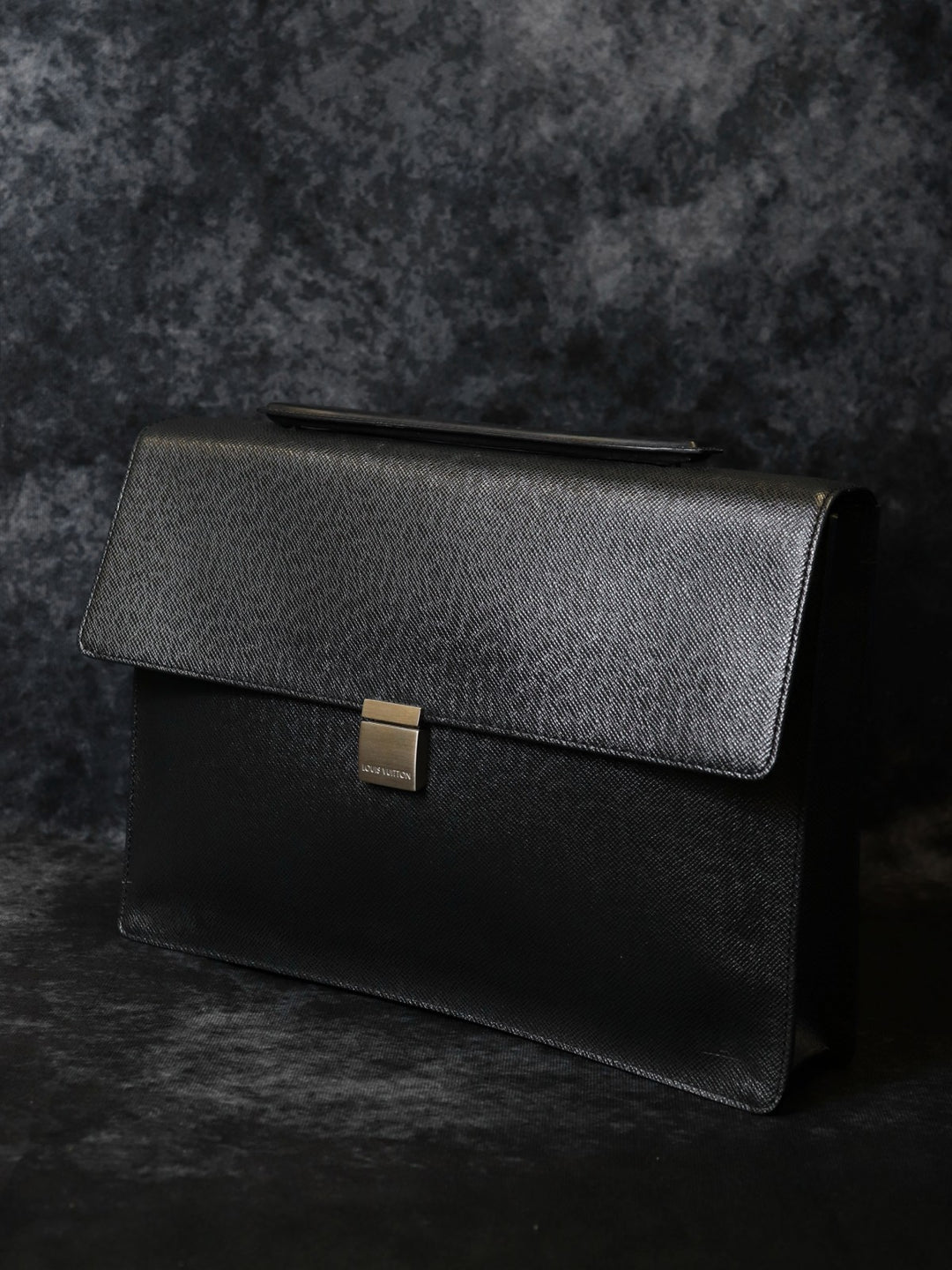 LOUIS VUITTON ルイ・ヴィトン M30772 ポルト ドキュマン アンガラ タイガ ビジネスバッグ ハンドバッグ ブリーフケース レザー アルドワーズ