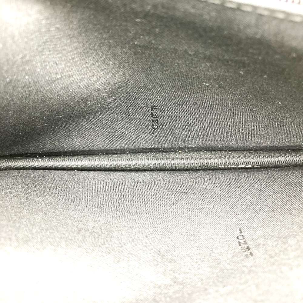 FENDI フェンディ 7VA350 ボキャブラリー クラッチバッグ THINK FENDI セカンドバッグ ポーチ ブルー レザー