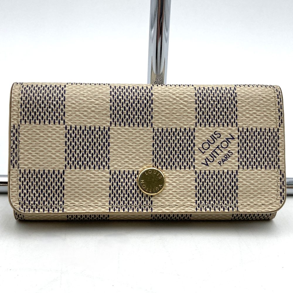 LOUIS VUITTON ルイ・ヴィトン N60020 ミュルティクレ4 キーケース ダミエ アズール ブランド