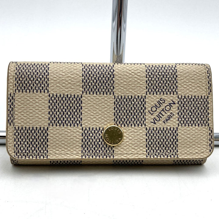 LOUIS VUITTON ルイ・ヴィトン N60020 ミュルティクレ4 キーケース ダミエ アズール ブランド