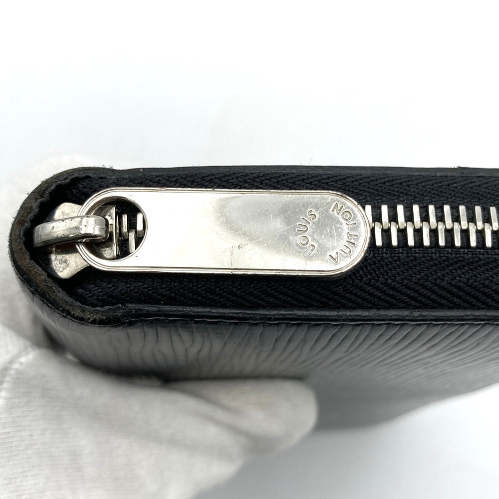 LOUIS VUITTON ルイ・ヴィトン ジッピーウォレット ラウンド長財布 エピレザー ブラック 黒 ノワール M60072