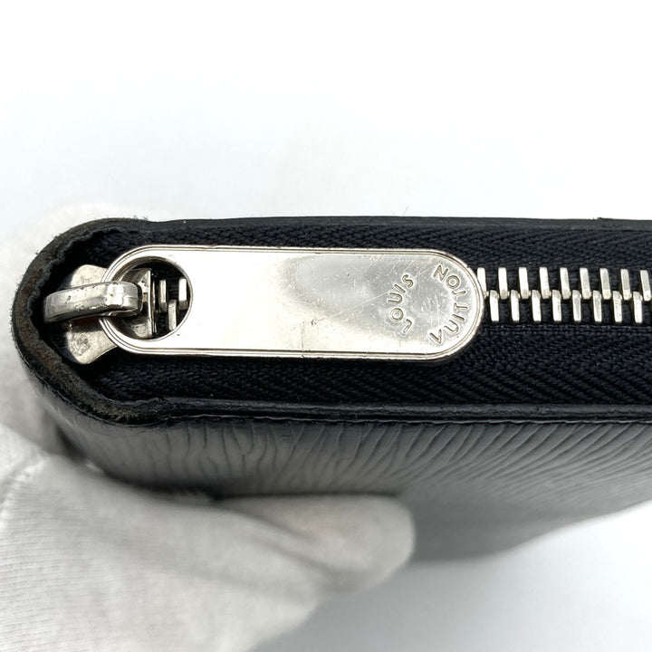 LOUIS VUITTON ルイ・ヴィトン ジッピーウォレット ラウンド長財布 エピレザー ブラック 黒 ノワール M60072