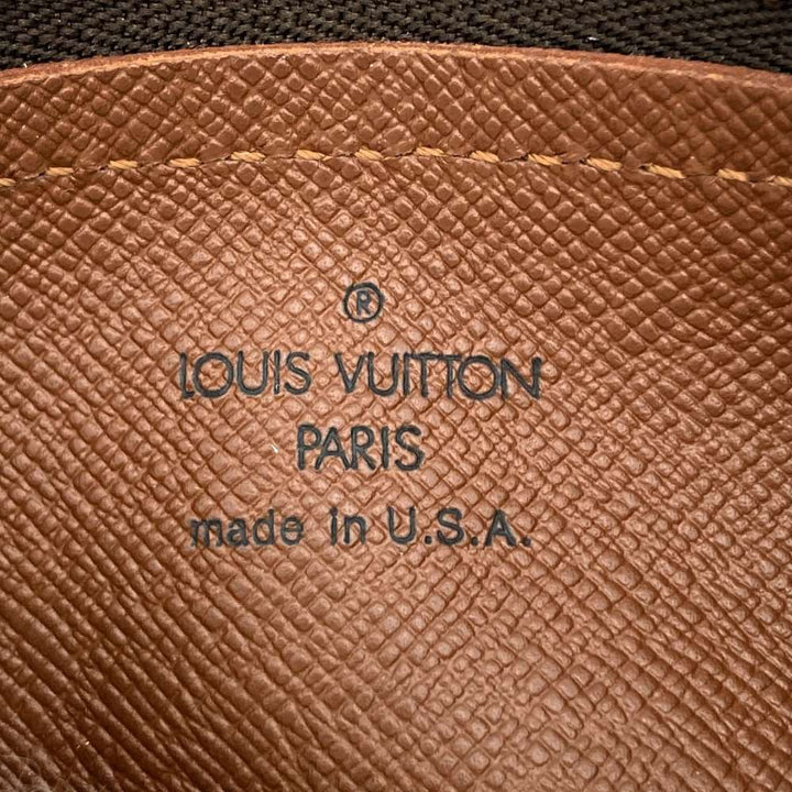 ポーチ付き LOUIS VUITTON ルイ・ヴィトン M51385 パピヨン30 ショルダーバッグ ブラウン モノグラム