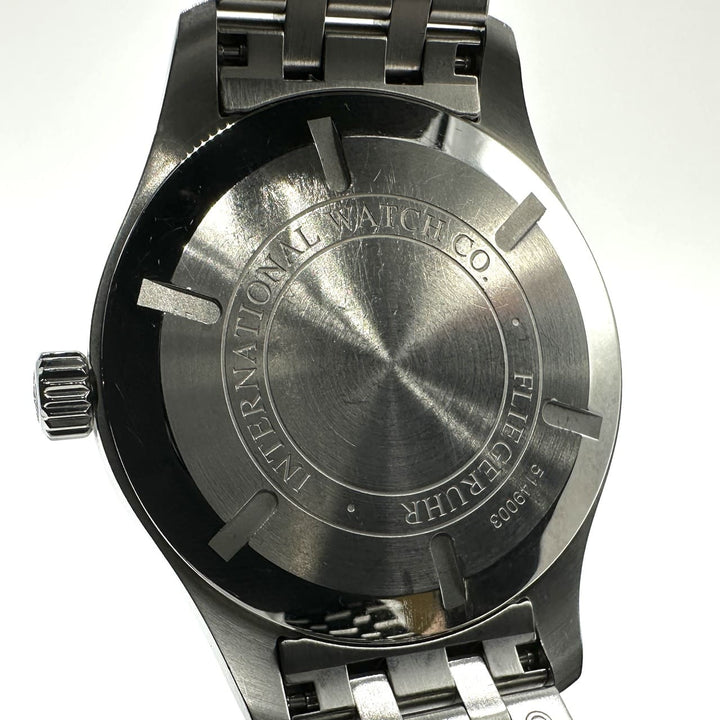 IWC インターナショナルウォッチカンパニー 腕時計 パイロットウォッチ マークXVII IW326504 自動巻き ブラック