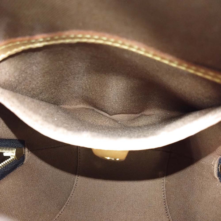 LOUIS VUITTON ルイ・ヴィトン M51125 エリプス・サック・アド リュック デイパック ブラウン 茶色 モノグラムキャンバス PVC