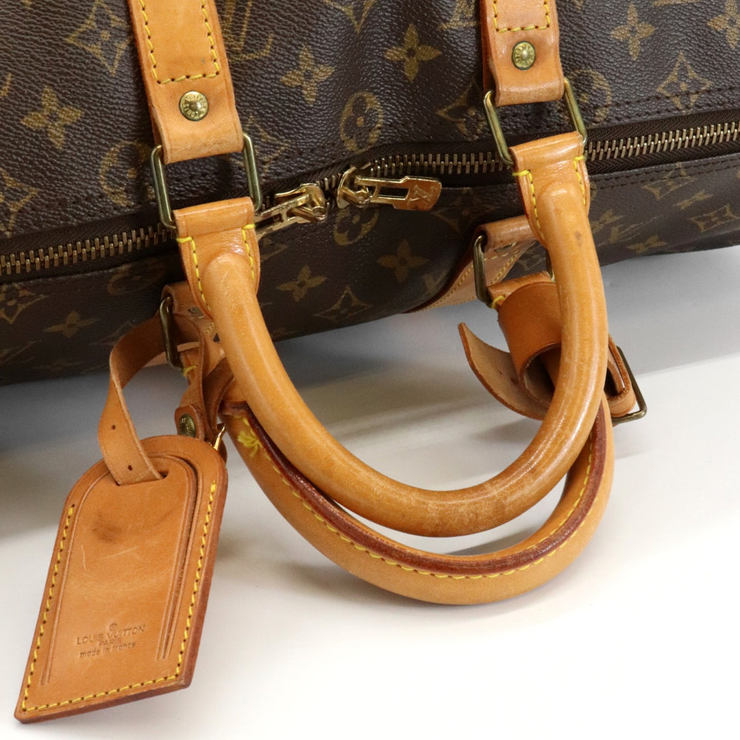 LOUIS VUITTON ルイ・ヴィトン キーポル45 M41428 ボストンバッグ モノグラムキャンバス ブラウン