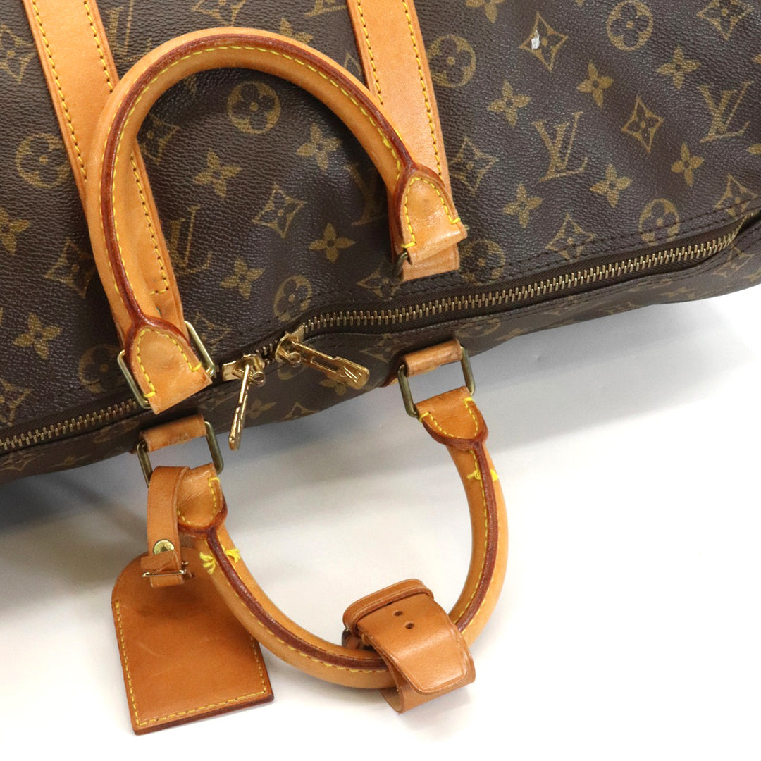 LOUIS VUITTON ルイ・ヴィトン キーポル45 M41428 ボストンバッグ モノグラムキャンバス ブラウン