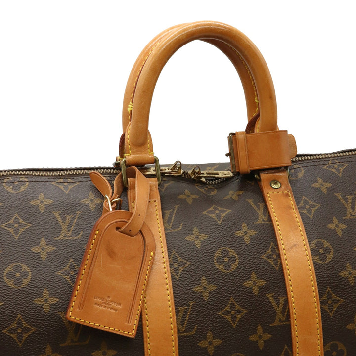 LOUIS VUITTON ルイ・ヴィトン キーポル45 M41428 ボストンバッグ モノグラムキャンバス ブラウン