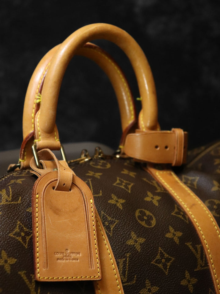 LOUIS VUITTON ルイ・ヴィトン キーポル45 M41428 ボストンバッグ モノグラムキャンバス ブラウン