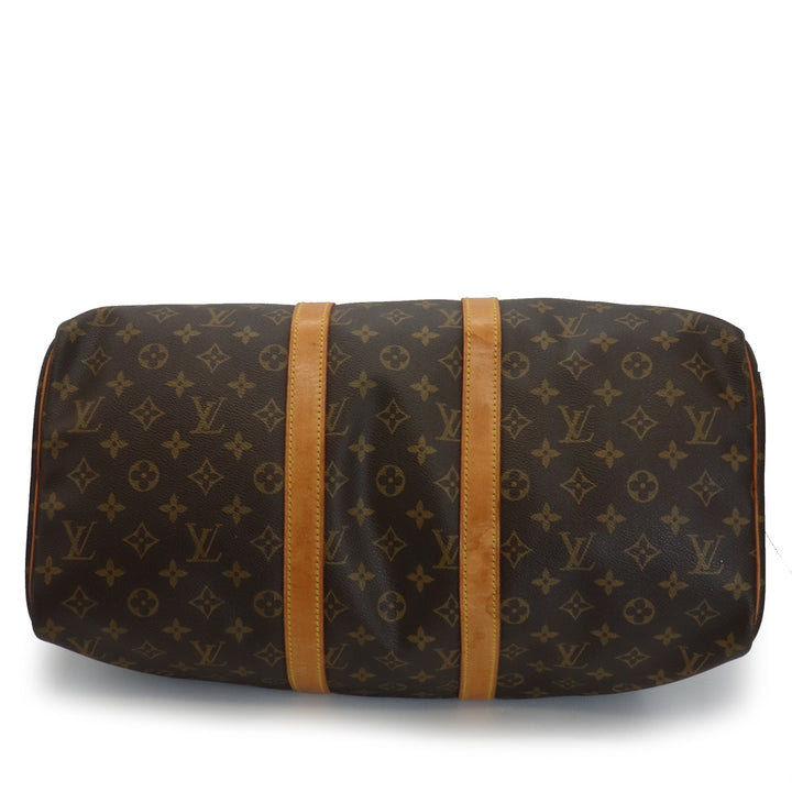 LOUIS VUITTON ルイ・ヴィトン キーポル45 M41428 ボストンバッグ モノグラムキャンバス ブラウン