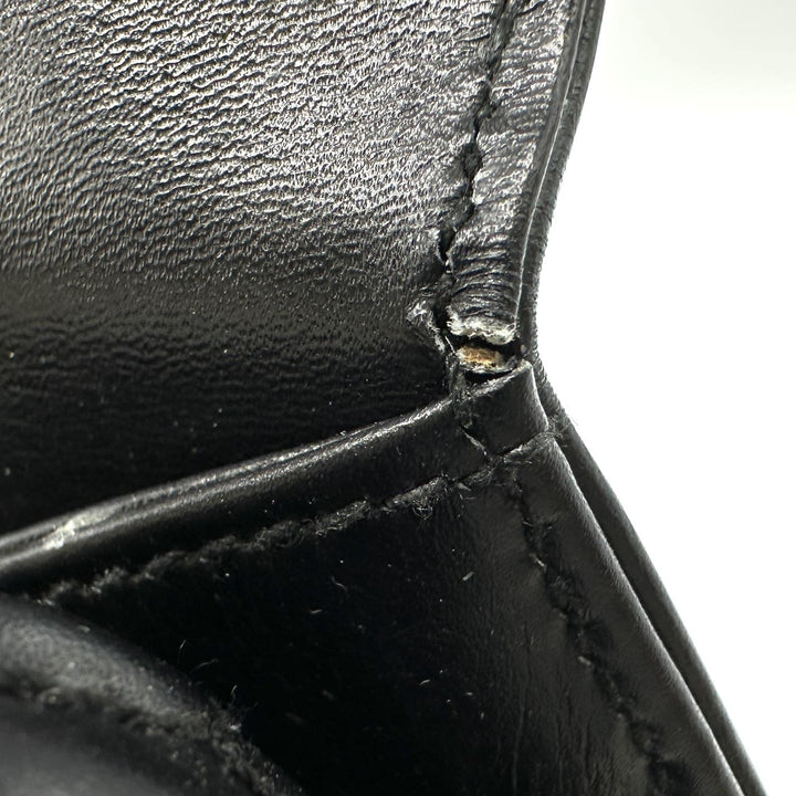 GUCCI グッチ 000 46 バンブー ハンドバッグ レザー ブラック オールドグッチ ヴィンテージ
