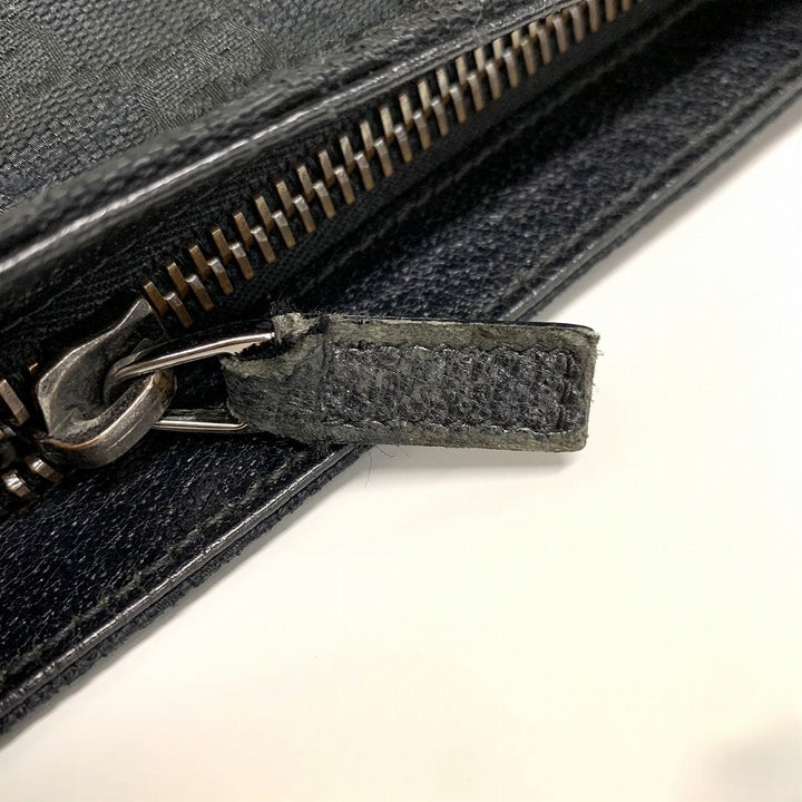 GUCCI グッチ 122793 ショルダーバッグ 斜めがけショルダーバッグ 薄型 ブラック GGライン GGキャンバス