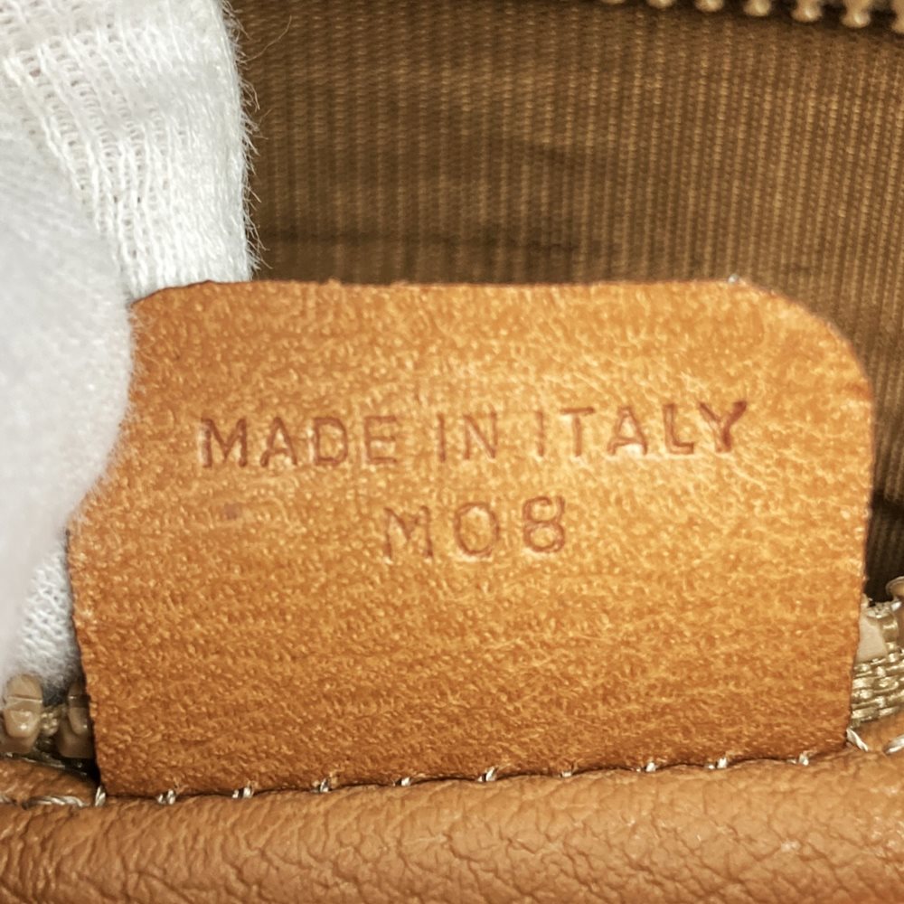 CELINE セリーヌ M08 セカンドバッグ マカダム ブラウン クラッチバッグ 小物入れ PVC