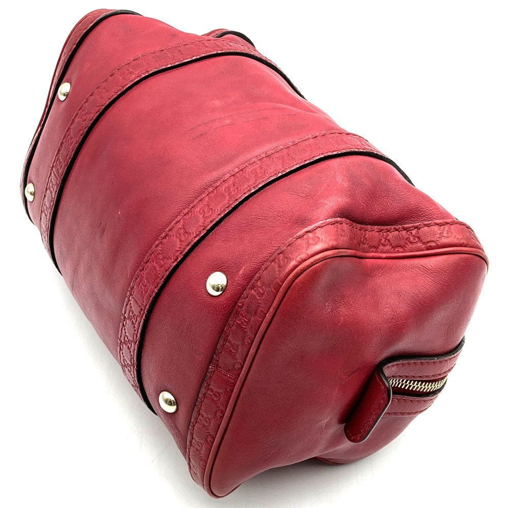 GUCCI グッチ 269876 ミニボストンバッグ ハンドバッグ レザー レッド