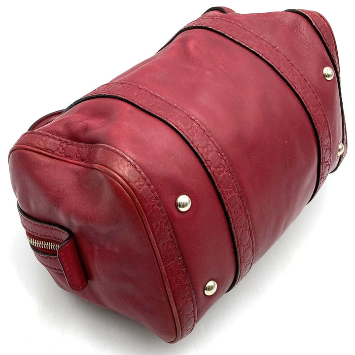 GUCCI グッチ 269876 ミニボストンバッグ ハンドバッグ レザー レッド