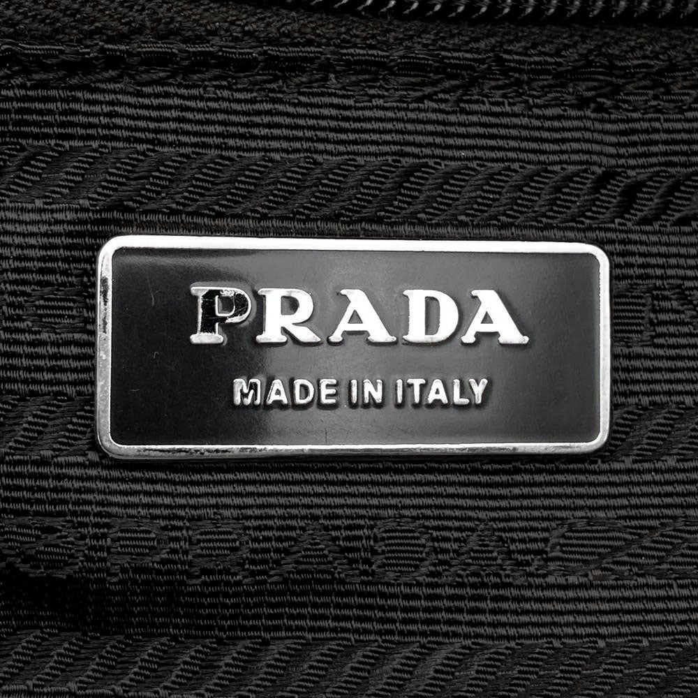 PRADA プラダ ショルダーバッグ ナイロン カーキ