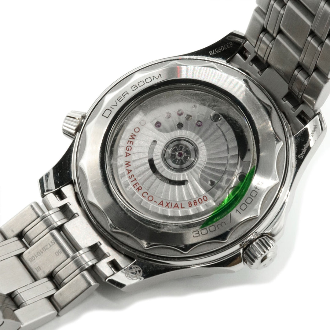 美品 OMEGA オメガ シーマスター ダイバー 300M 210.30.42.20.03.001 腕時計 自動巻き ブルー