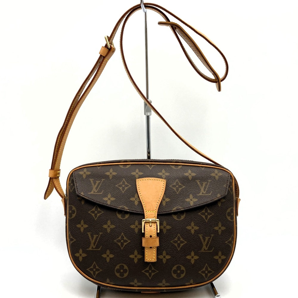 LOUIS VUITTON ルイ・ヴィトン ジュヌフィーユ ショルダーバッグ 斜め掛け ブラウン モノグラムキャンバス PVC M51226 LV L/V ビトン