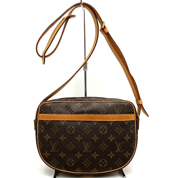 LOUIS VUITTON ルイ・ヴィトン ジュヌフィーユ ショルダーバッグ 斜め掛け ブラウン モノグラムキャンバス PVC M51226 LV L/V ビトン