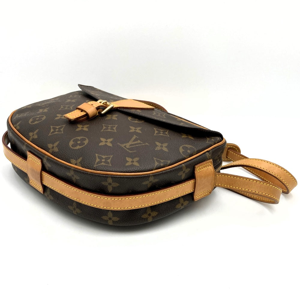 LOUIS VUITTON ルイ・ヴィトン ジュヌフィーユ ショルダーバッグ 斜め掛け ブラウン モノグラムキャンバス PVC M51226 LV L/V ビトン