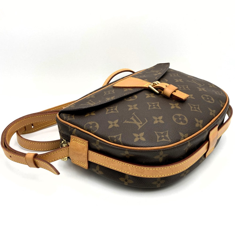 LOUIS VUITTON ルイ・ヴィトン ジュヌフィーユ ショルダーバッグ 斜め掛け ブラウン モノグラムキャンバス PVC M51226 LV L/V ビトン