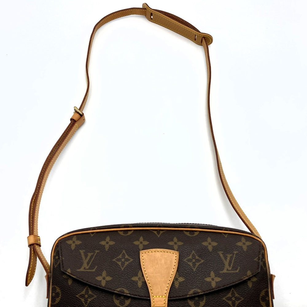 LOUIS VUITTON ルイ・ヴィトン ジュヌフィーユ ショルダーバッグ 斜め掛け ブラウン モノグラムキャンバス PVC M51226 LV L/V ビトン