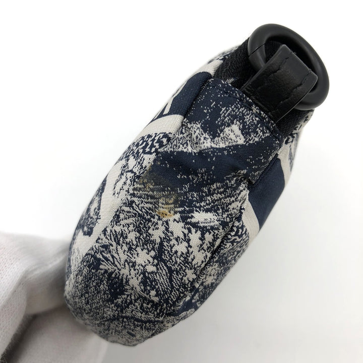 Christian Dior クリスチャンディオール トワル ドゥ ジュイ コインケース ホワイト/ブルー 白/青 タイガー 虎 ファブリック