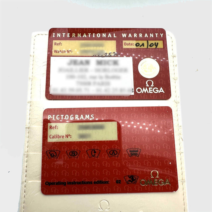 OMEGA オメガ 2595.30 シーマスター アプネア マイヨール クロノグラフ 腕時計 自動巻き ホワイト