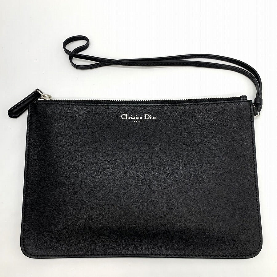 Dior ディオール 2016年クルーズコレクション パラダイスシリーズ ディオリッシモ ハンドバッグ ショルダーバッグ カーフレザー ブラック黒