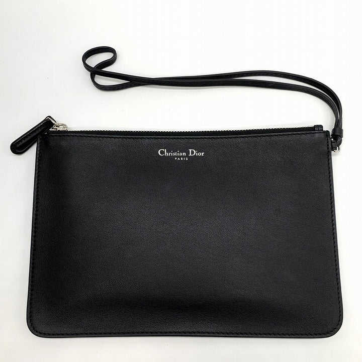 Dior ディオール 2016年クルーズコレクション パラダイスシリーズ ディオリッシモ ハンドバッグ ショルダーバッグ カーフレザー ブラック黒