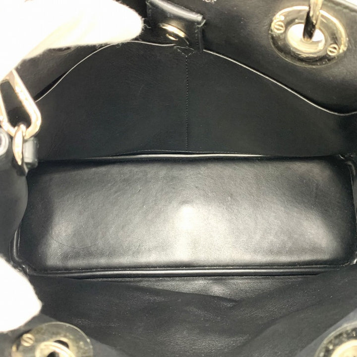 Dior ディオール 2016年クルーズコレクション パラダイスシリーズ ディオリッシモ ハンドバッグ ショルダーバッグ カーフレザー ブラック黒