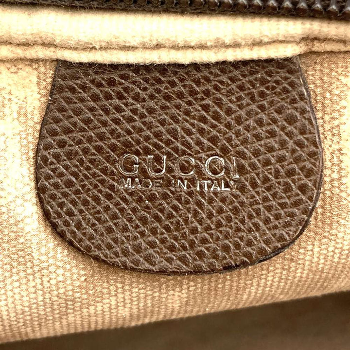 GUCCI グッチ GGスプリーム ショルダーバッグ ポシェット ブラウン オールド ヴィンテージ