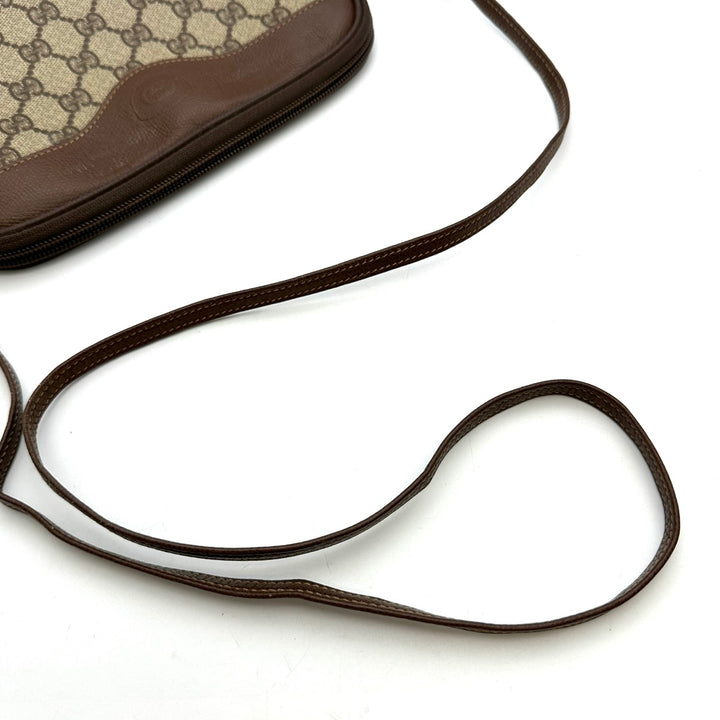 GUCCI グッチ GGスプリーム ショルダーバッグ ポシェット ブラウン オールド ヴィンテージ