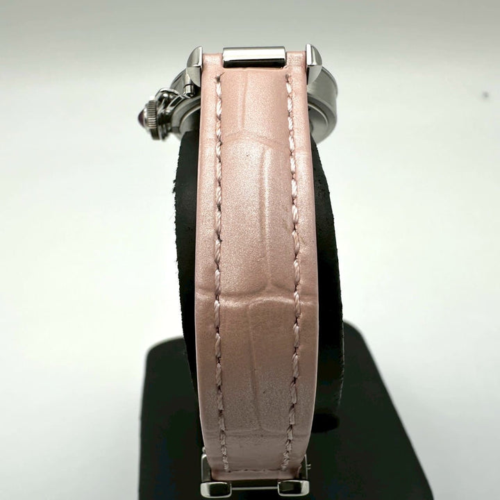 美品 Cartier カルティエ W3140026 ミスパシャ 腕時計 クォーツ ピンク