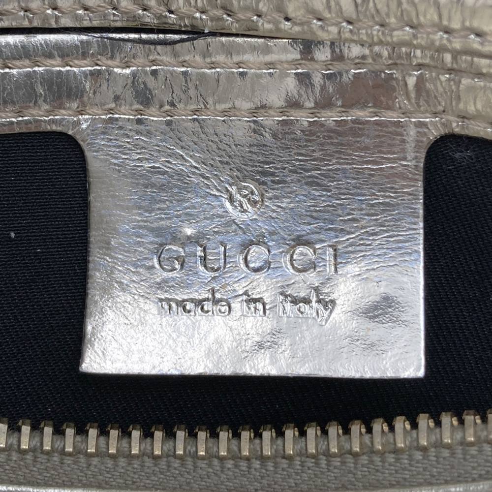 GUCCI グッチ 193604 ミニ ボストンバッグ ホワイト/ゴールド 白/金 GGスプリームキャンバス/PVC