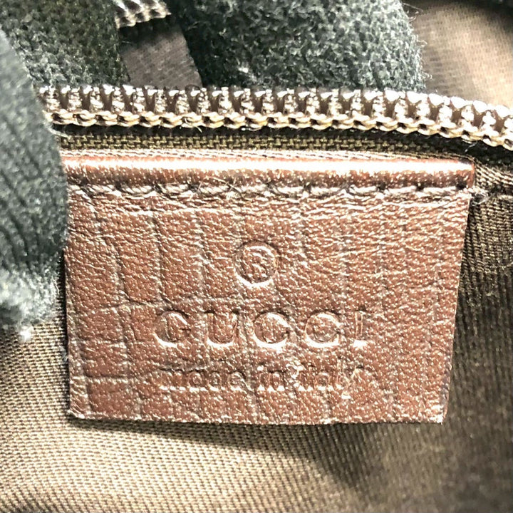 GUCCI グッチ 131220 GGスプリーム トートバッグ PVC レザー ベージュ ブラウン