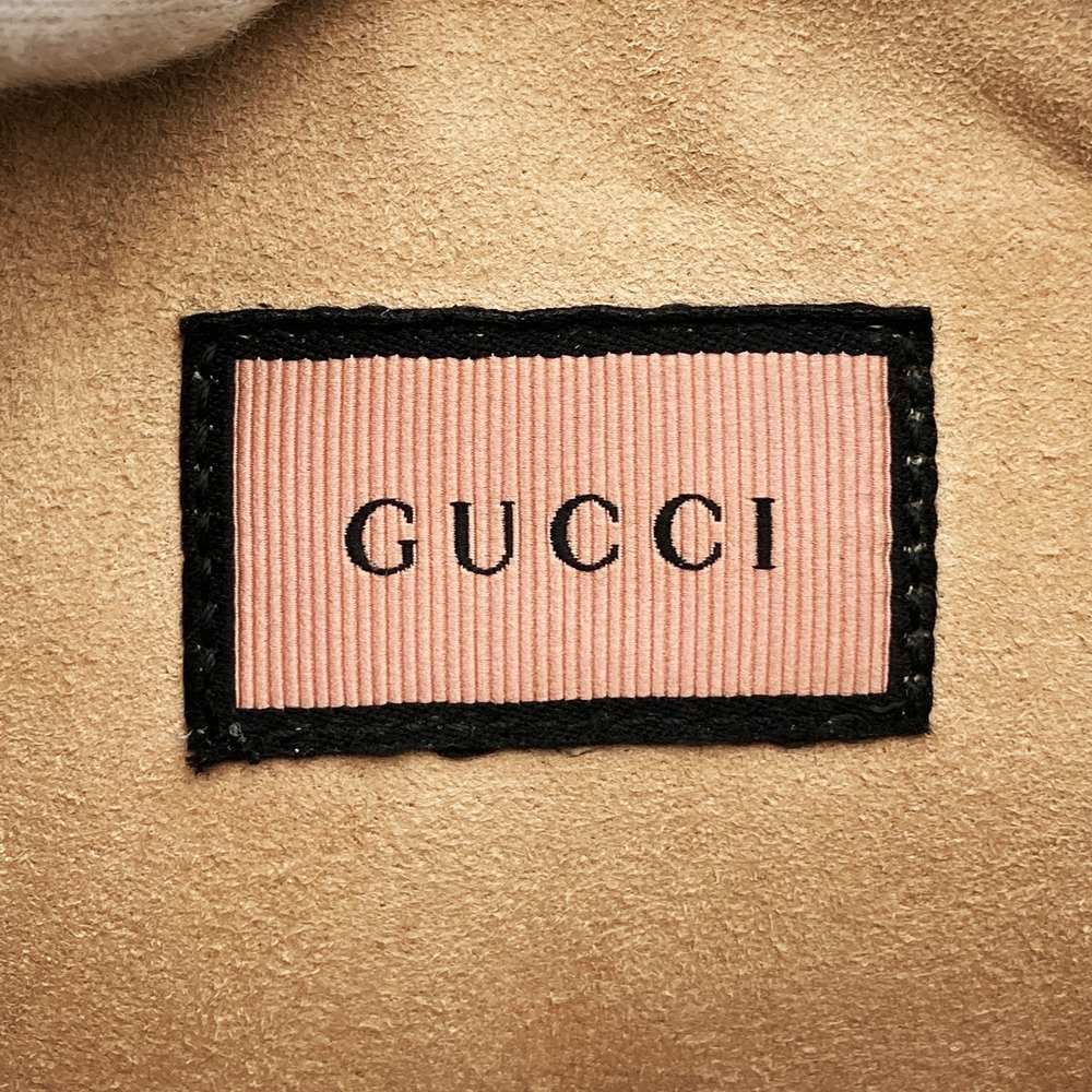 GUCCI グッチ グッチゴースト 445597 クラッチバッグ トラブル・アンドリュー コラボ レザー ブラック